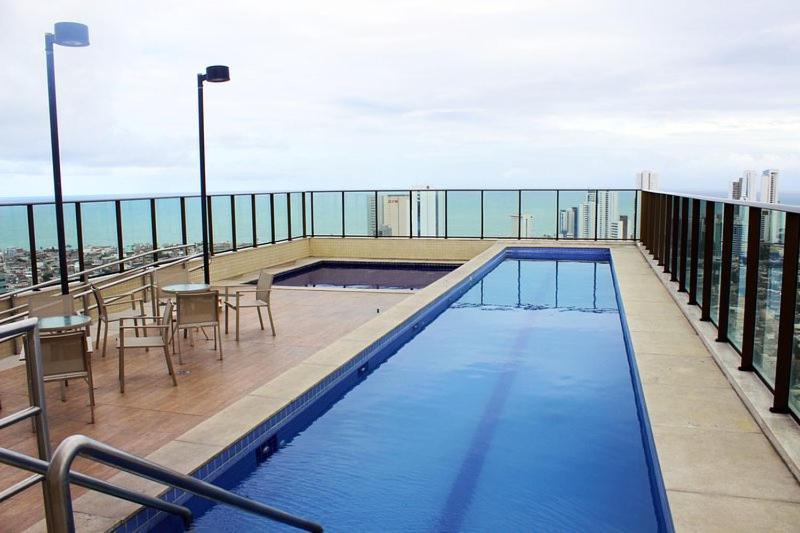 Flat Beach Class Excelsior - Em Frente Ao Shopping Riomar Recife Exteriör bild